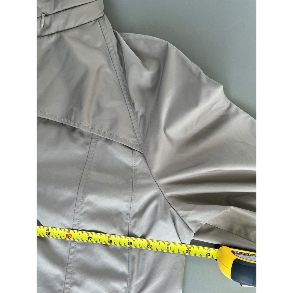 Orvis Pack & Go Women's Raincoat Stowaway Hood Full Zip Drawstring Waist - Picture 7 of 7